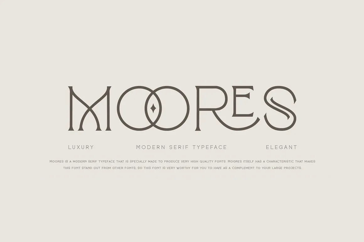 Moores Font