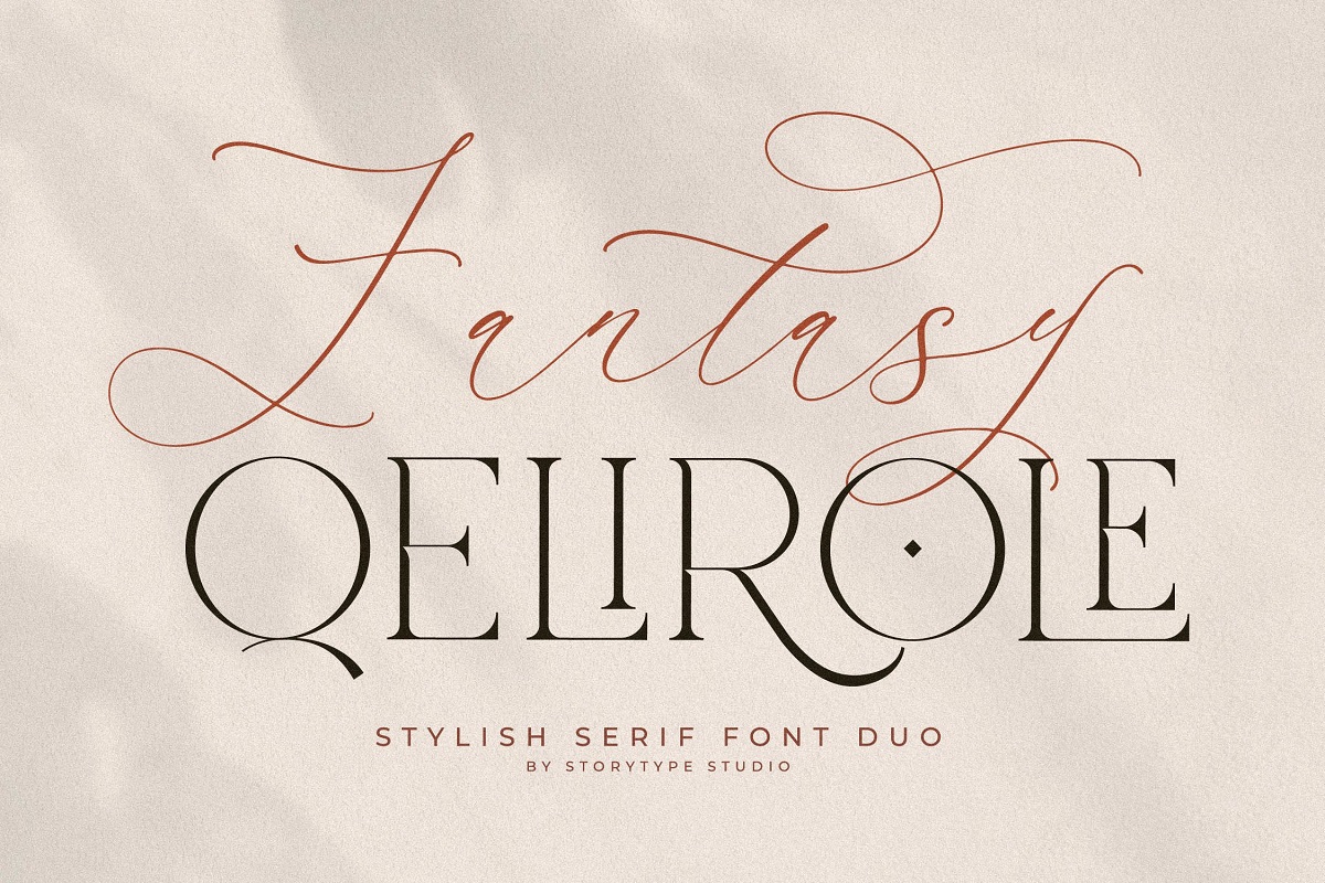 Fantasy Qelirole Font Duo