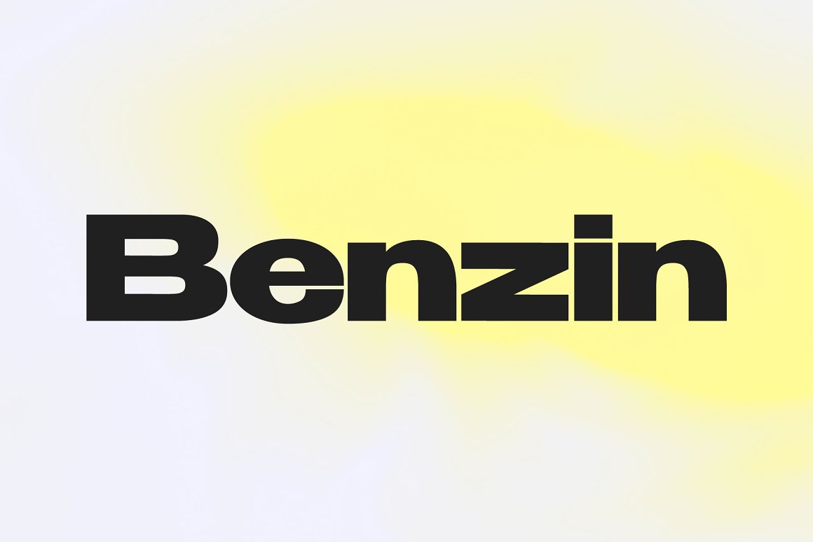 Benzin Font Family