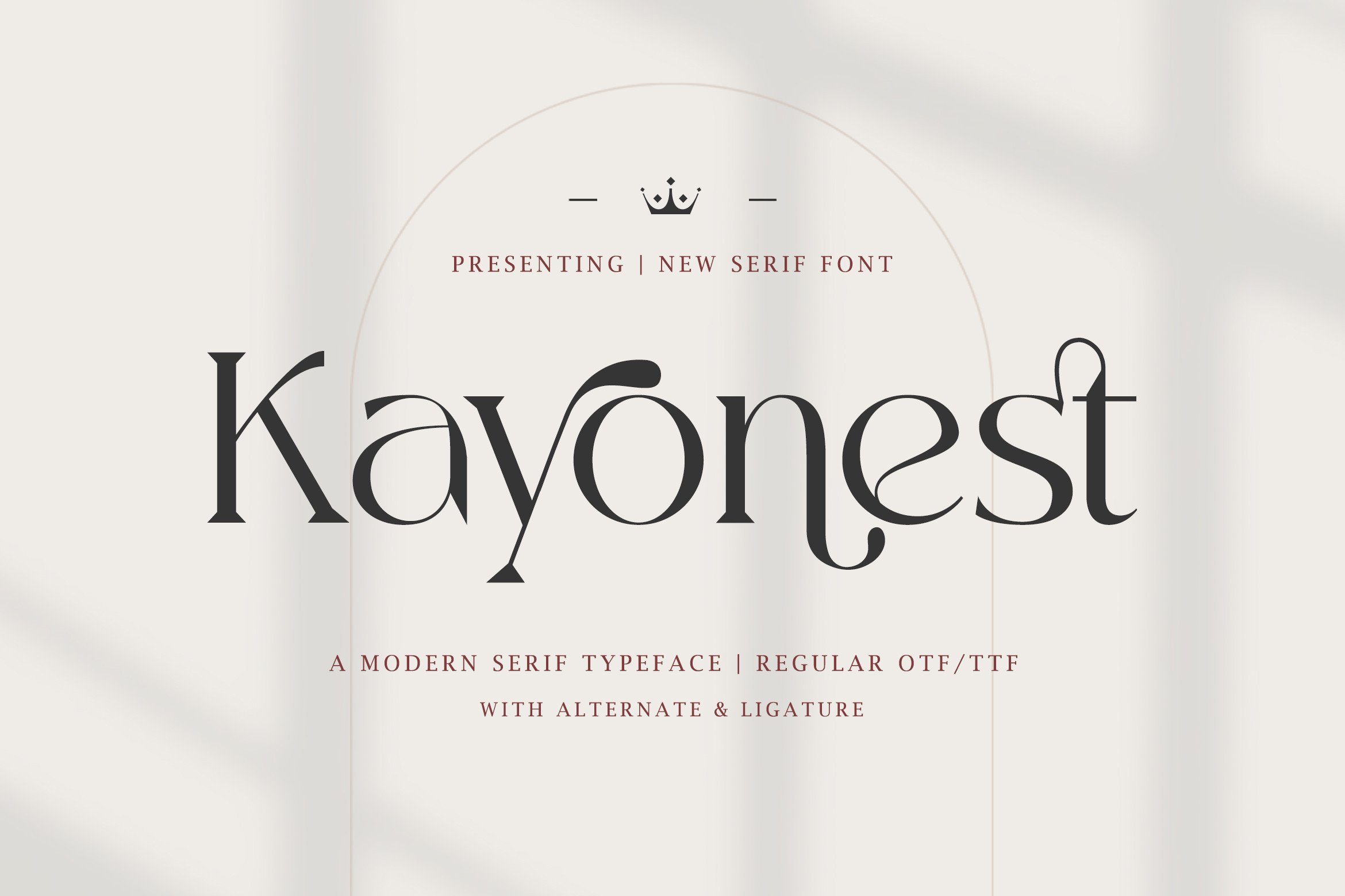 Kayonest Font