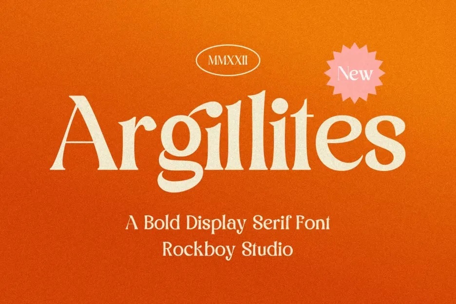 Argillites Font