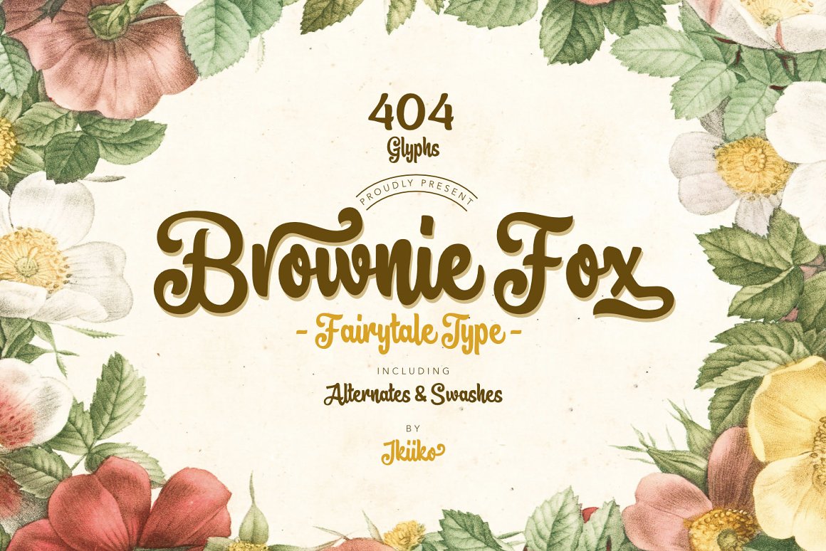 Brownie Fox Font