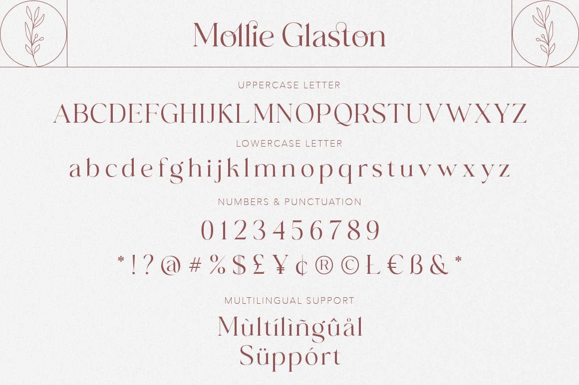 Mollie Glaston Font-3