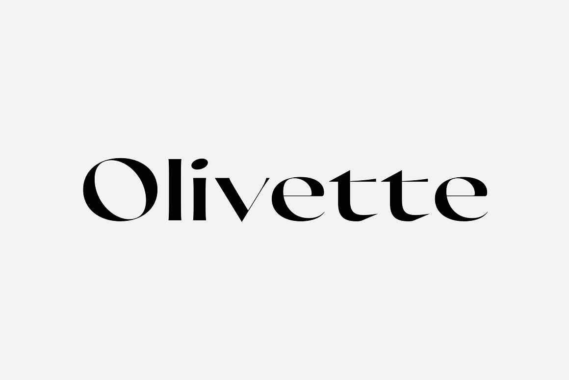 Olivette CF Font Family