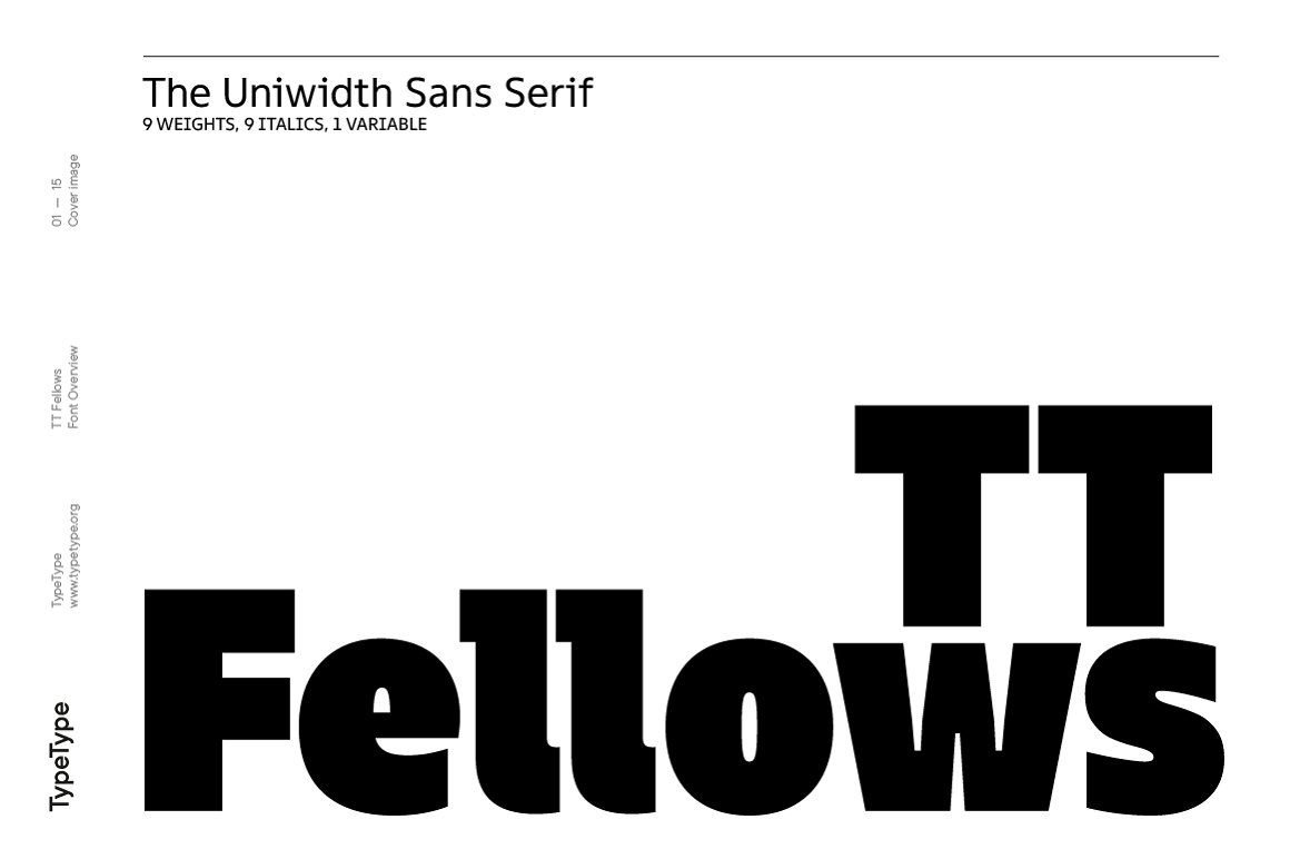 TT Fellows Font Family