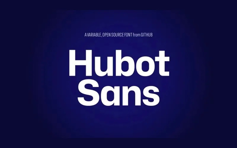 Hubot Sans Font Family