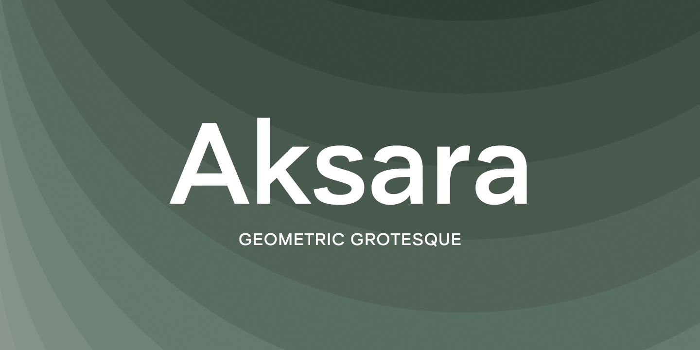 Aksara Font Family