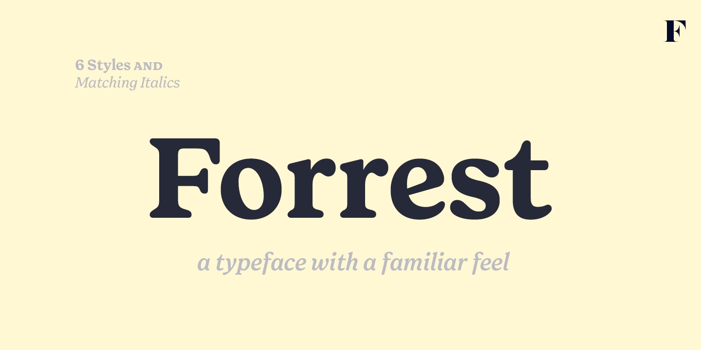 Forrest Font