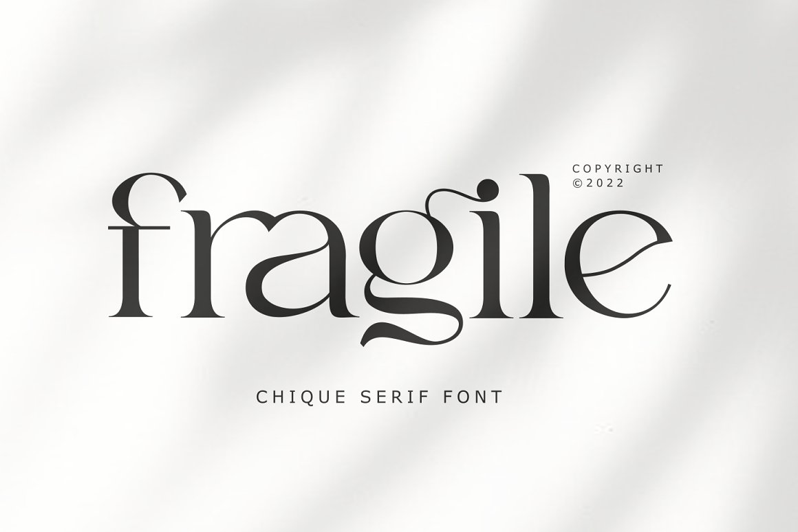 Fragile Font