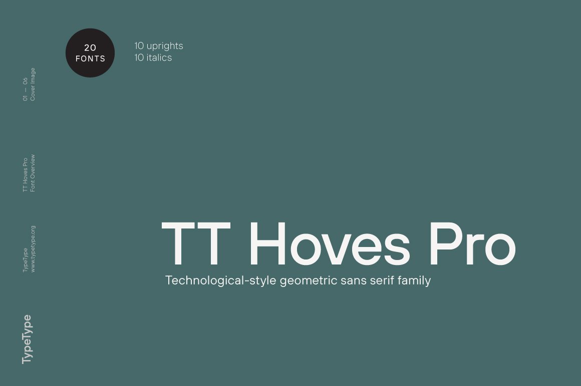 TT Hoves Pro Font Family