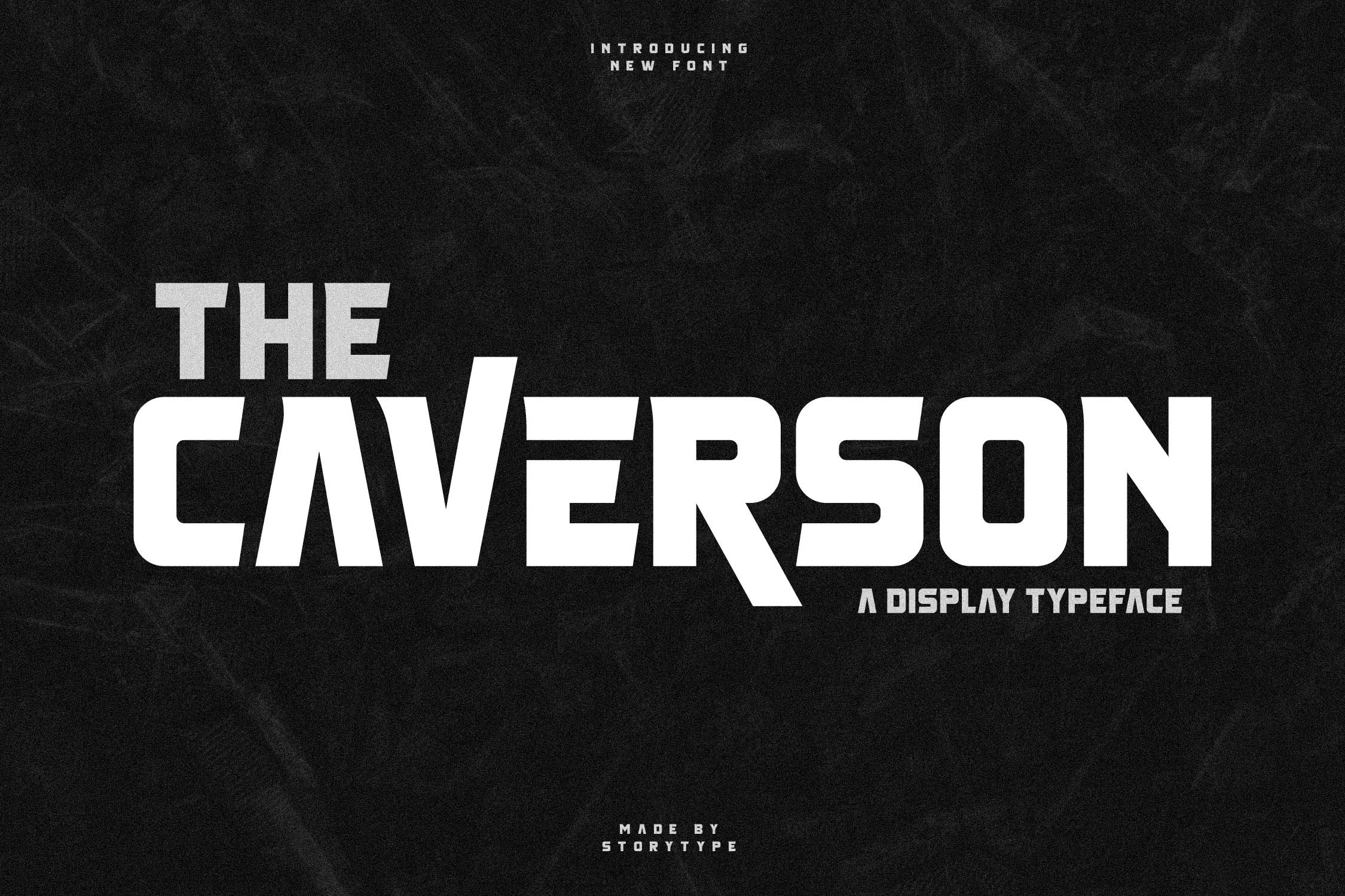 Caverson Font