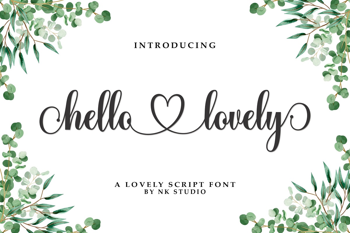 Hello Lovely Font