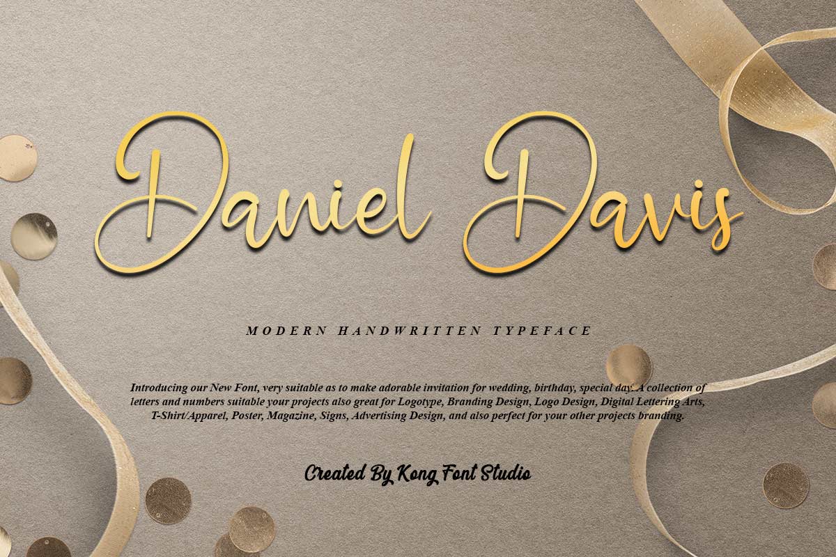 Daniel Davis Font