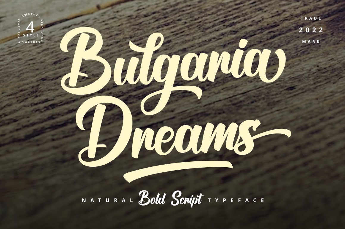 Bulgaria Dreams Font Family