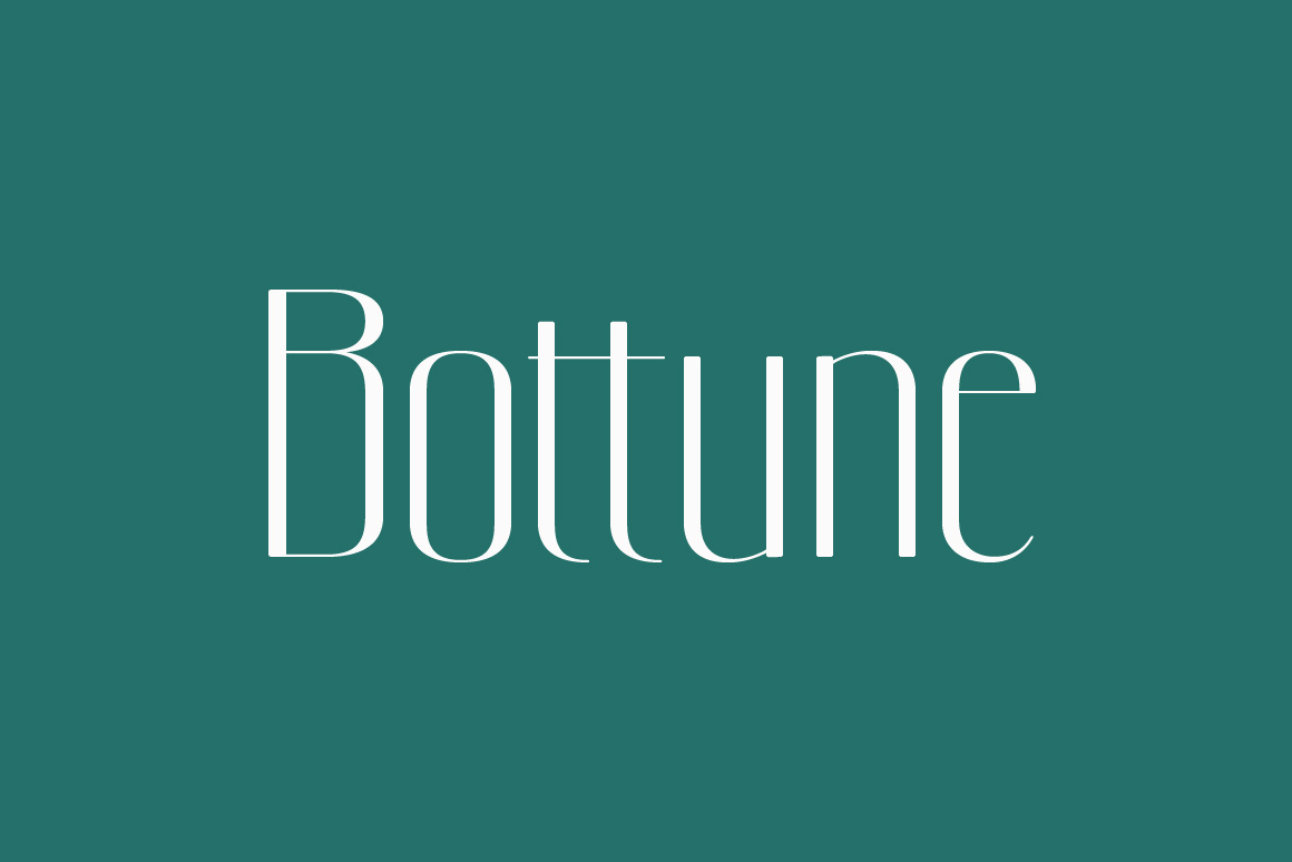 Bottune Font