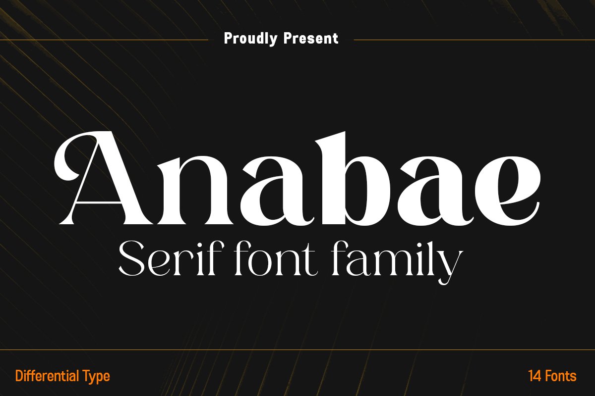 Anabae Font Family