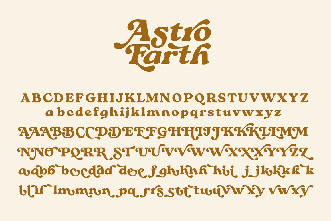 Astro Earth Font-3