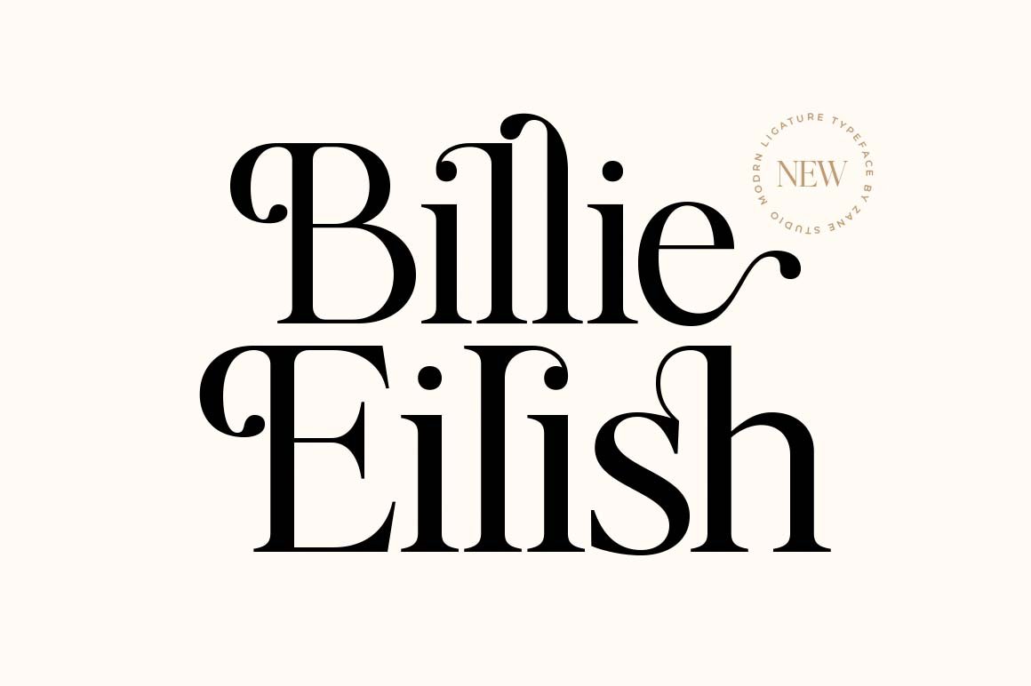 Billie Eilish Font