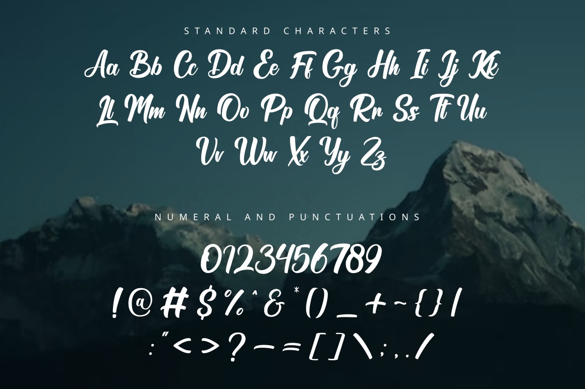 Bulgaria Dreams Bold Script Font Family-3