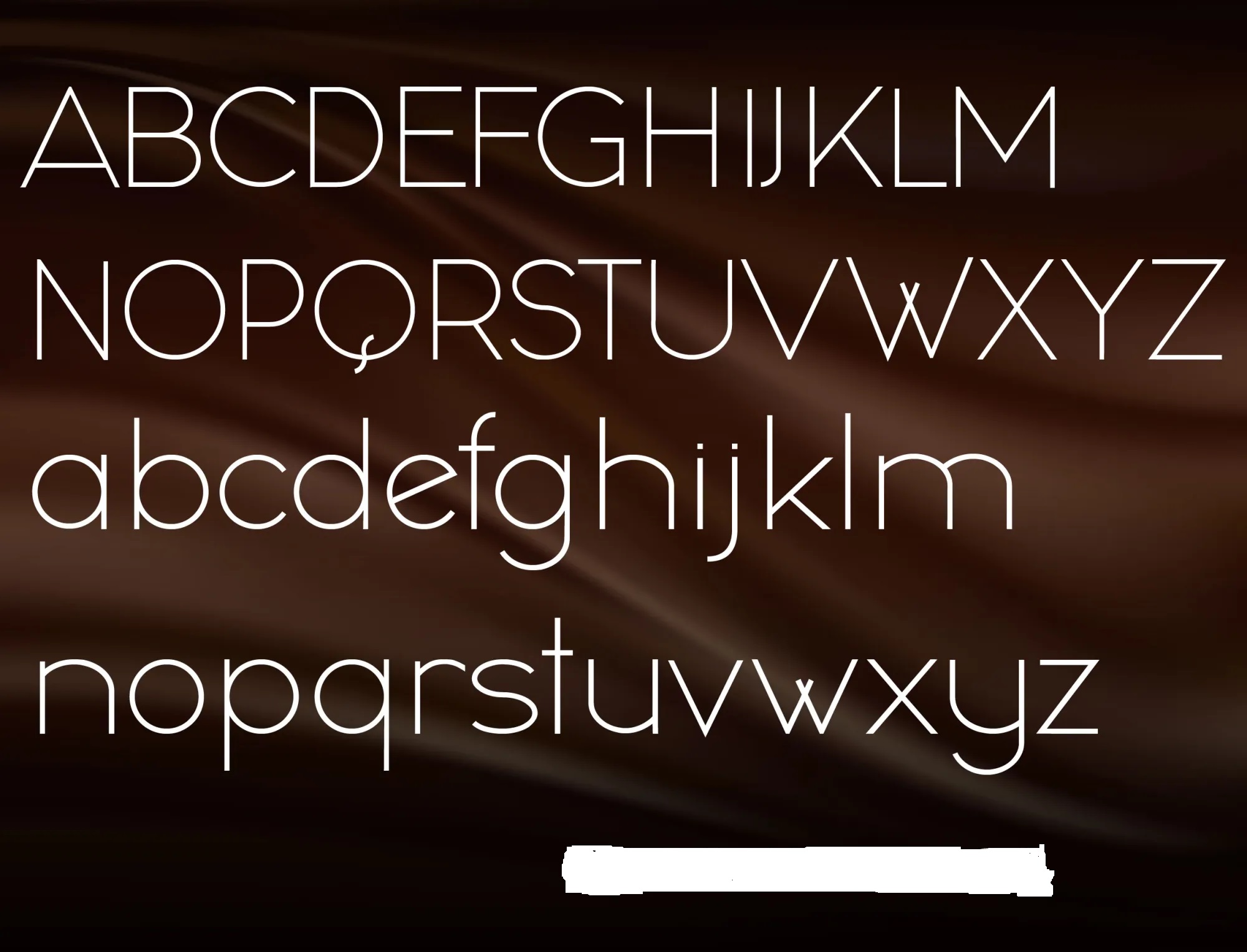 Chocolada Font-2