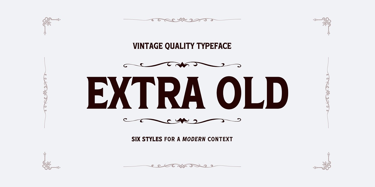 Extra Old Font