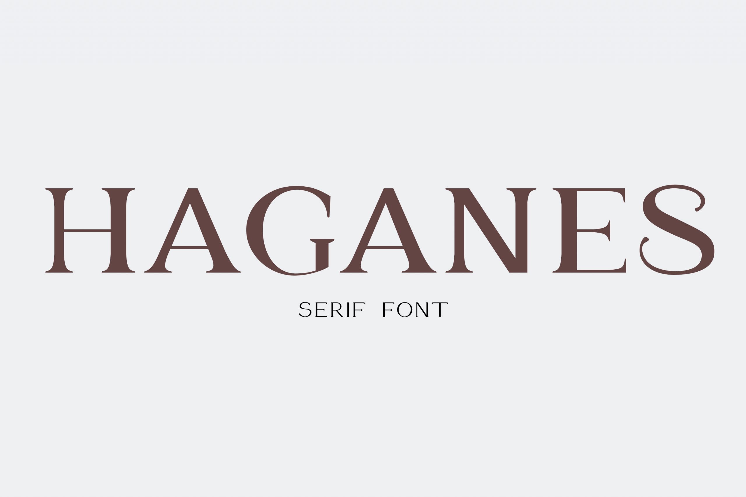 Haganes Font