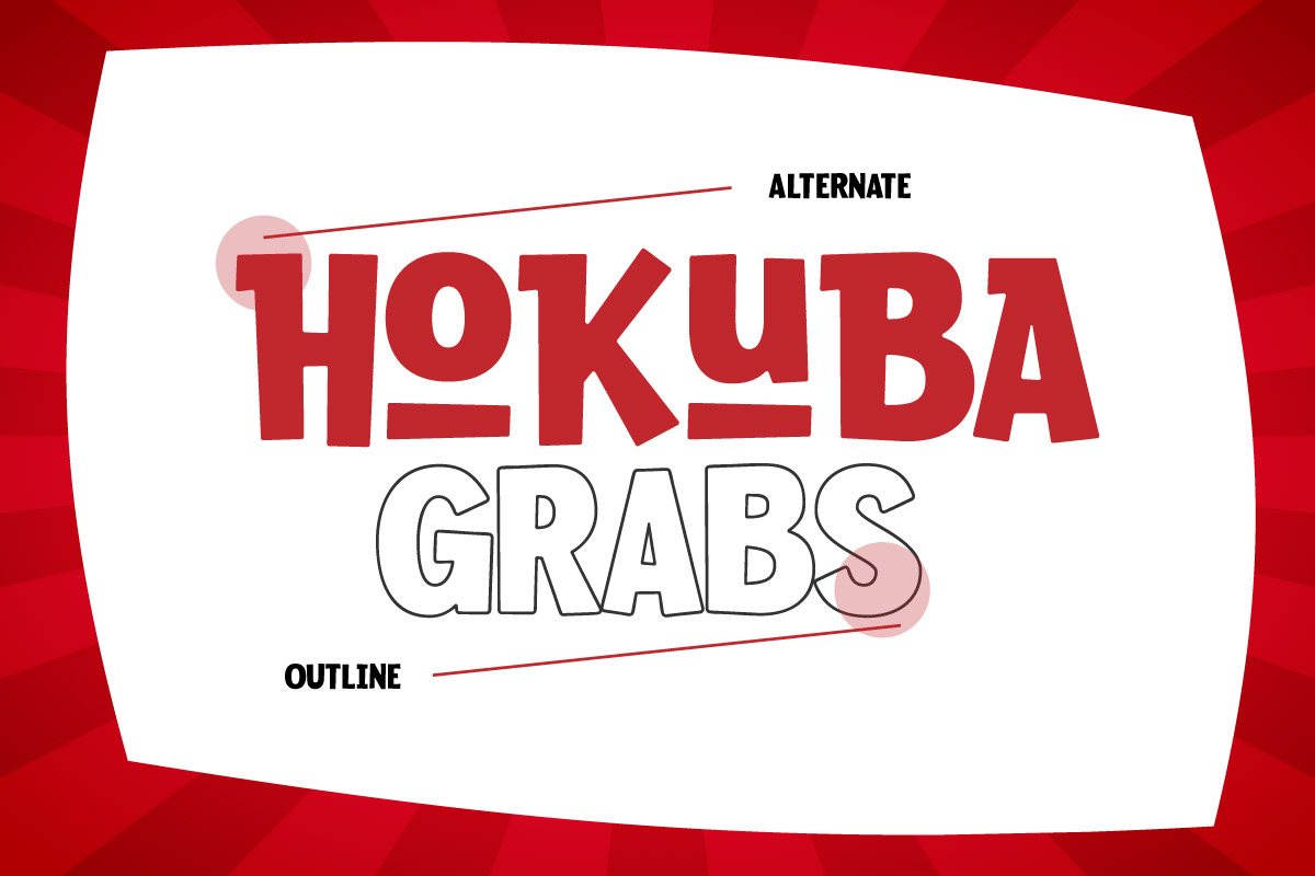 Hokuba Grabs Font-2