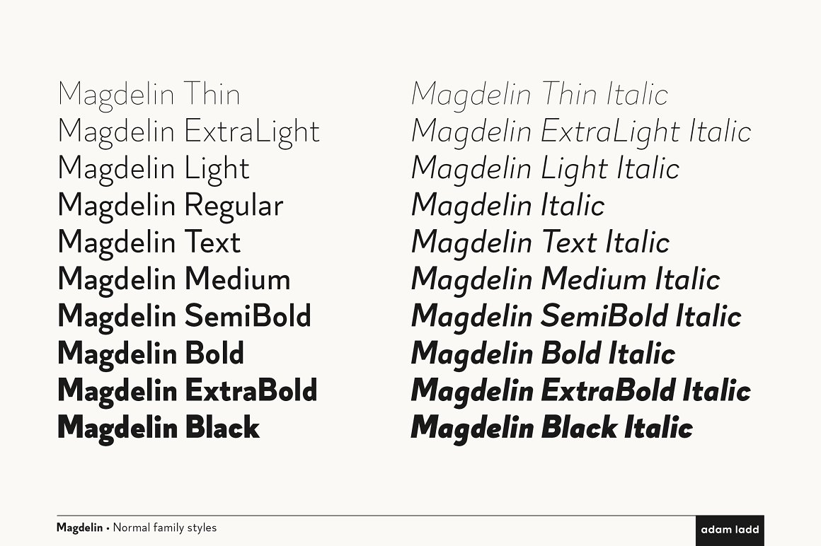 Magdelin Font Family-2