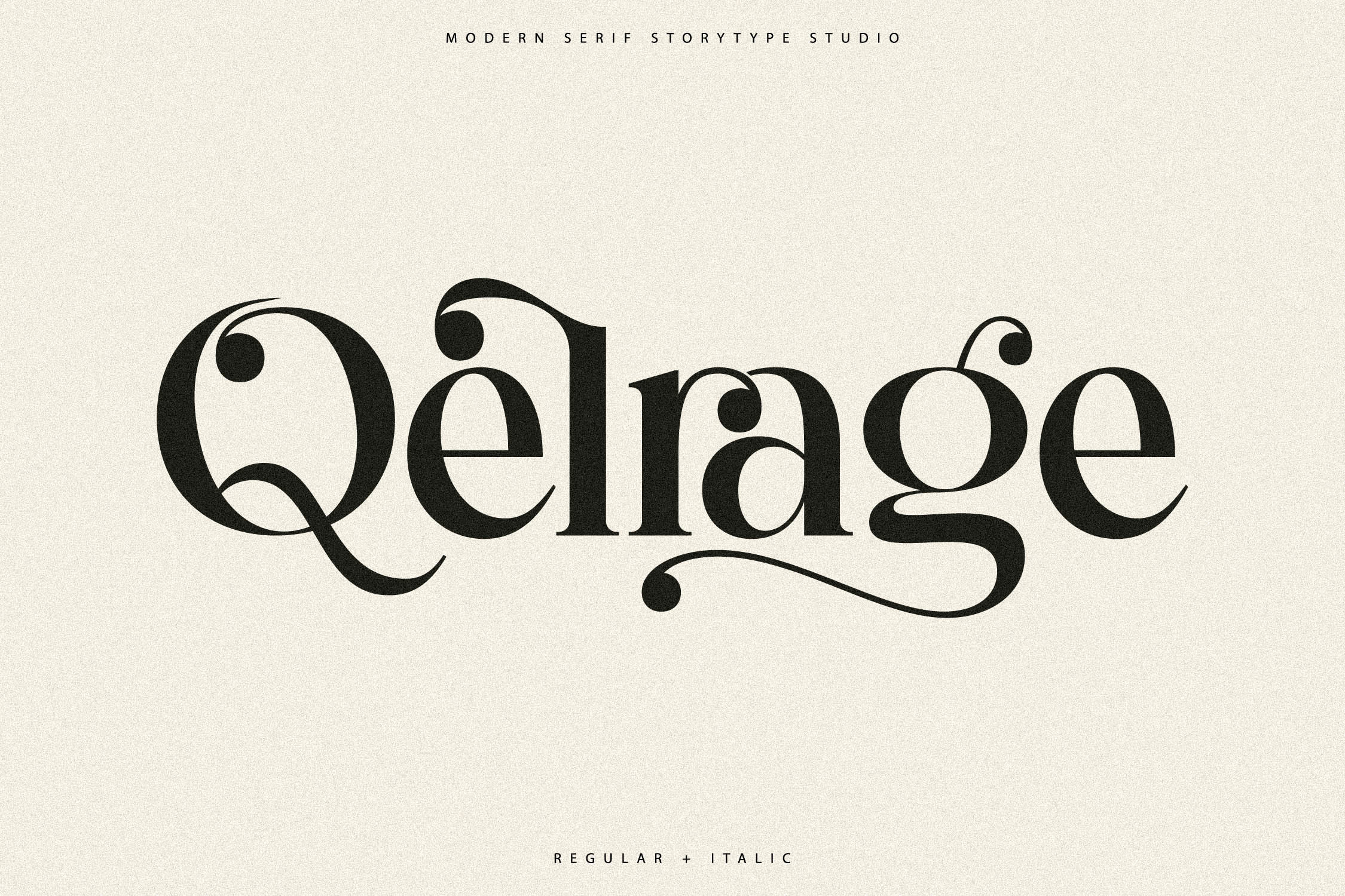 Qelrage Font