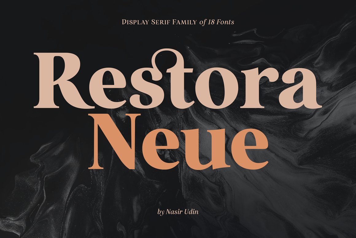 Restora Neue Font Family