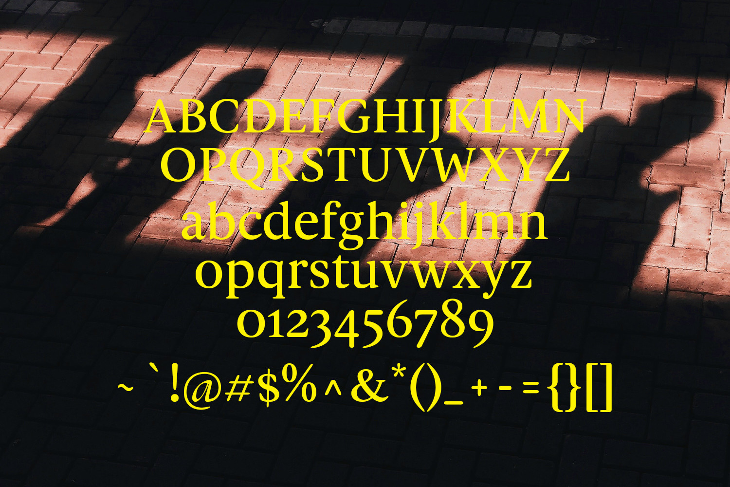 Spaziel Font 3