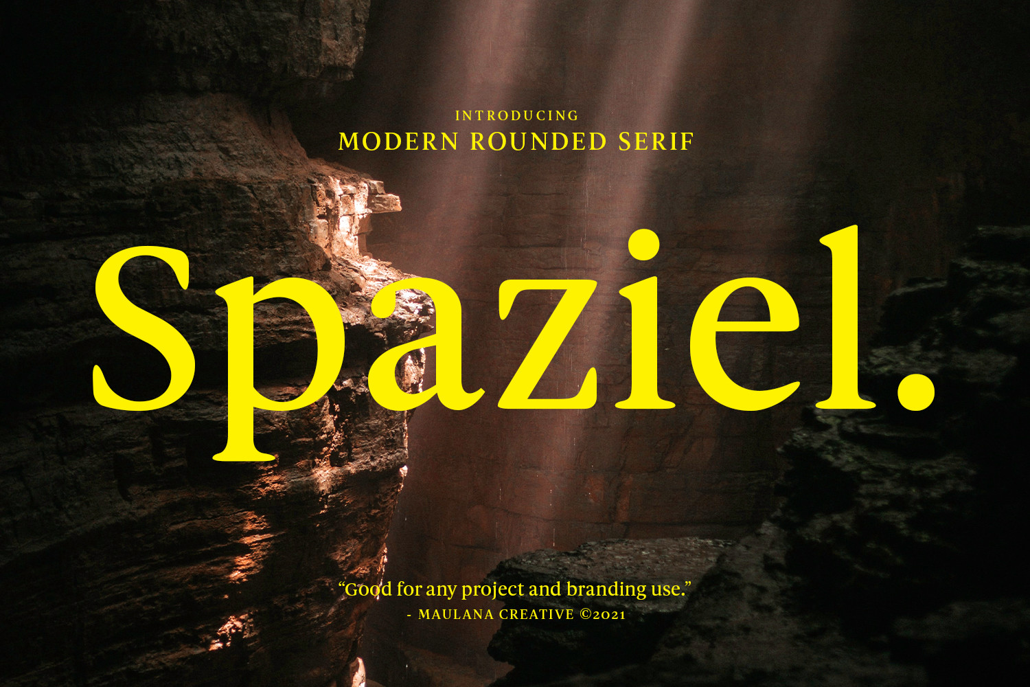 Spaziel Font