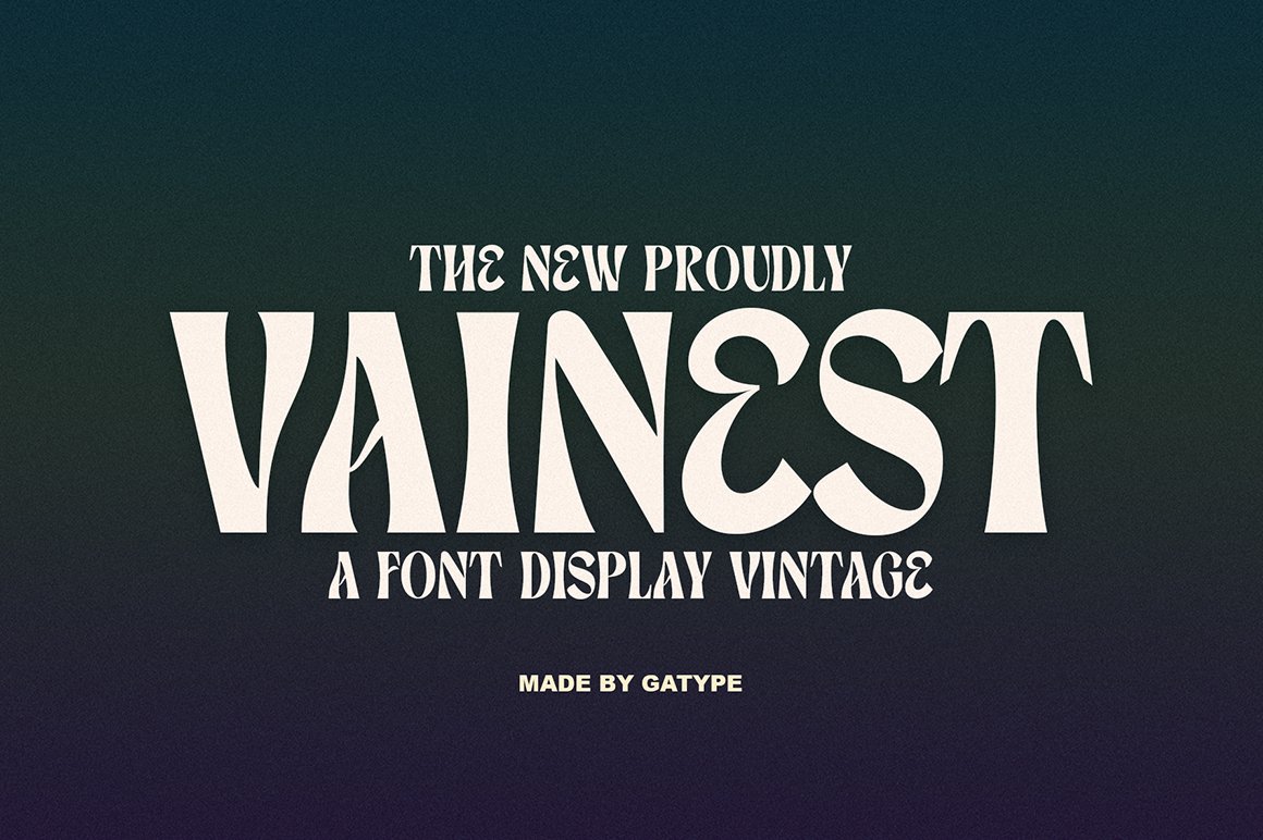 Vainest Font