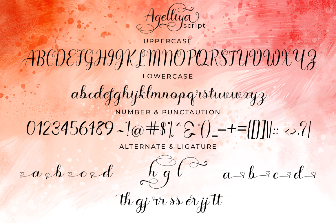 Agelliya Font-3