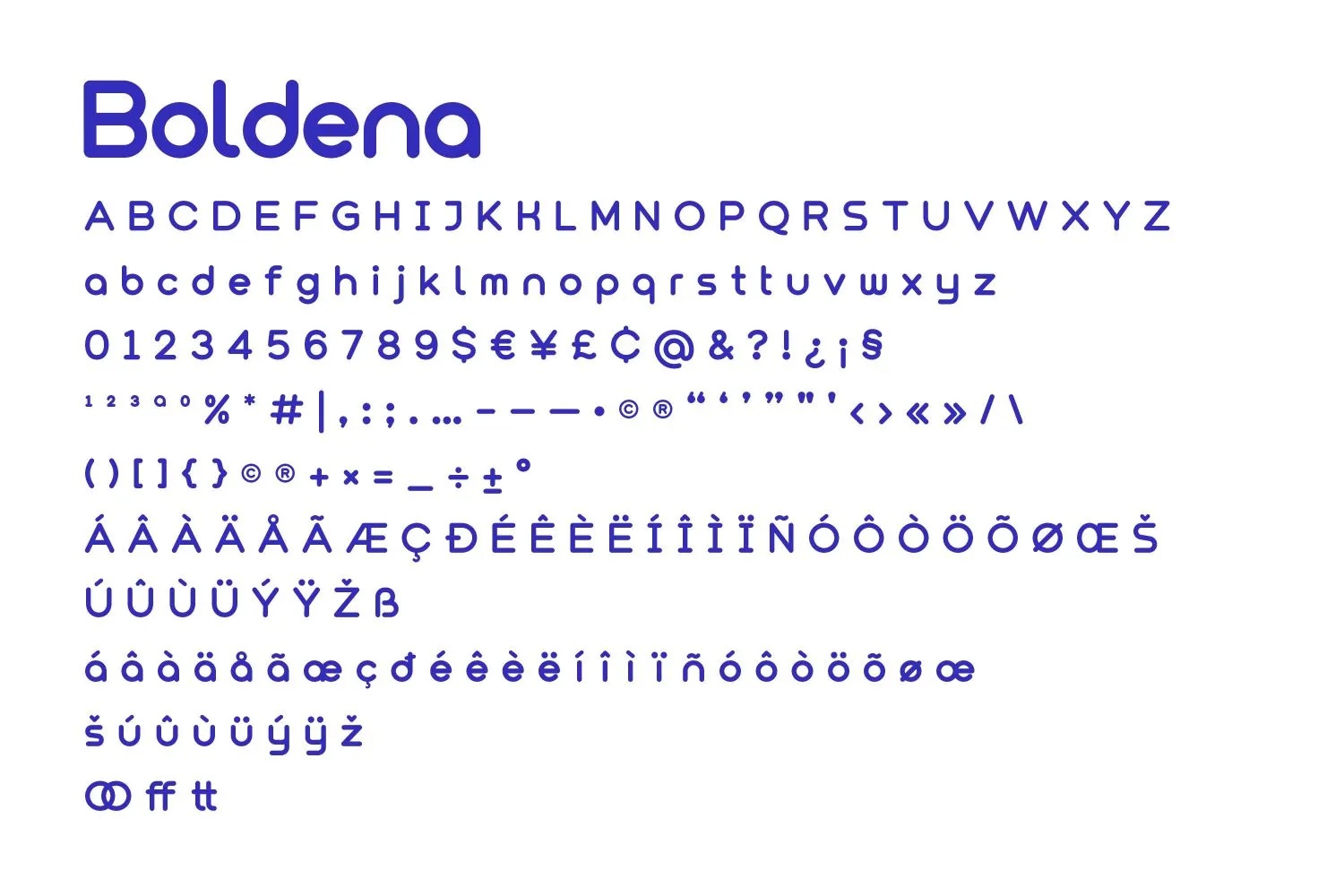 Boldena Font-3