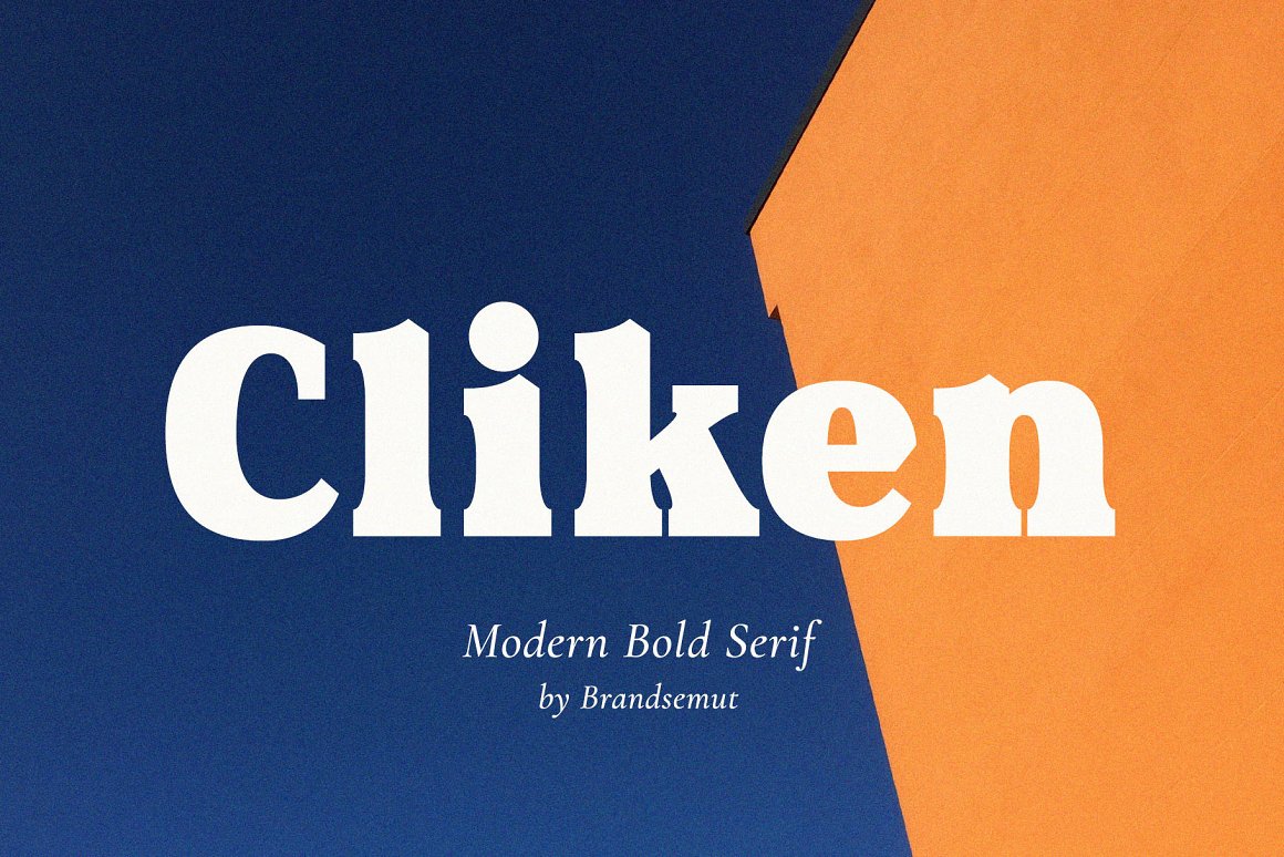 Cliken Font