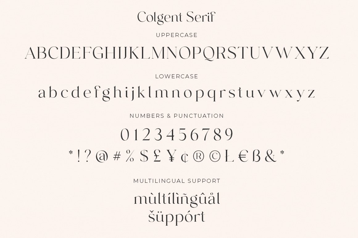 Colgent Font-3