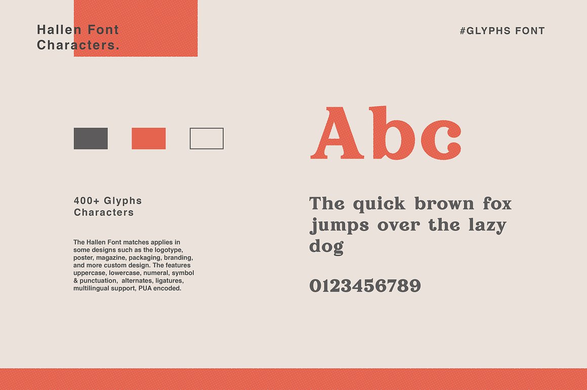 Hallen Serif Display Font-3