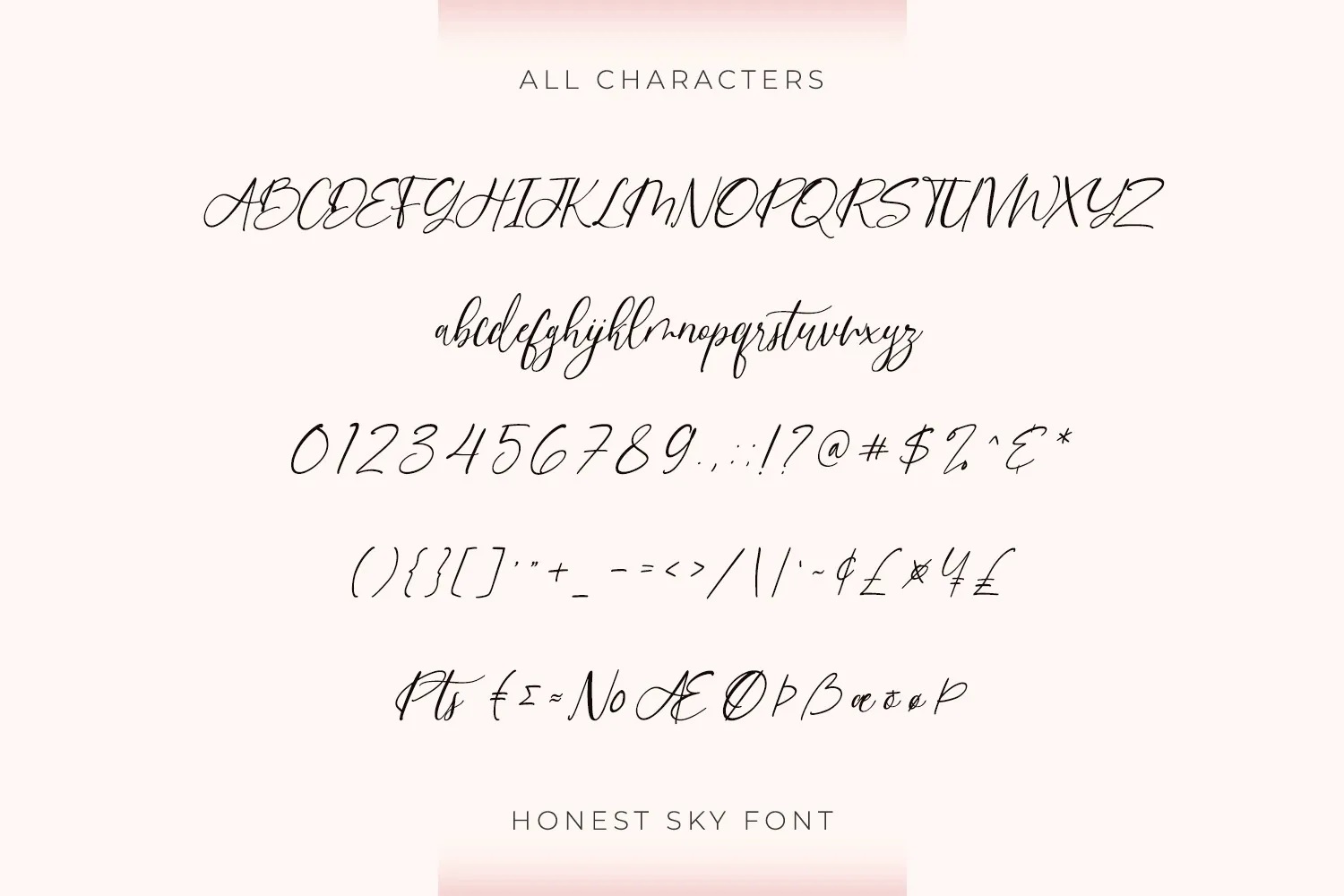 Honest Sky Font-3