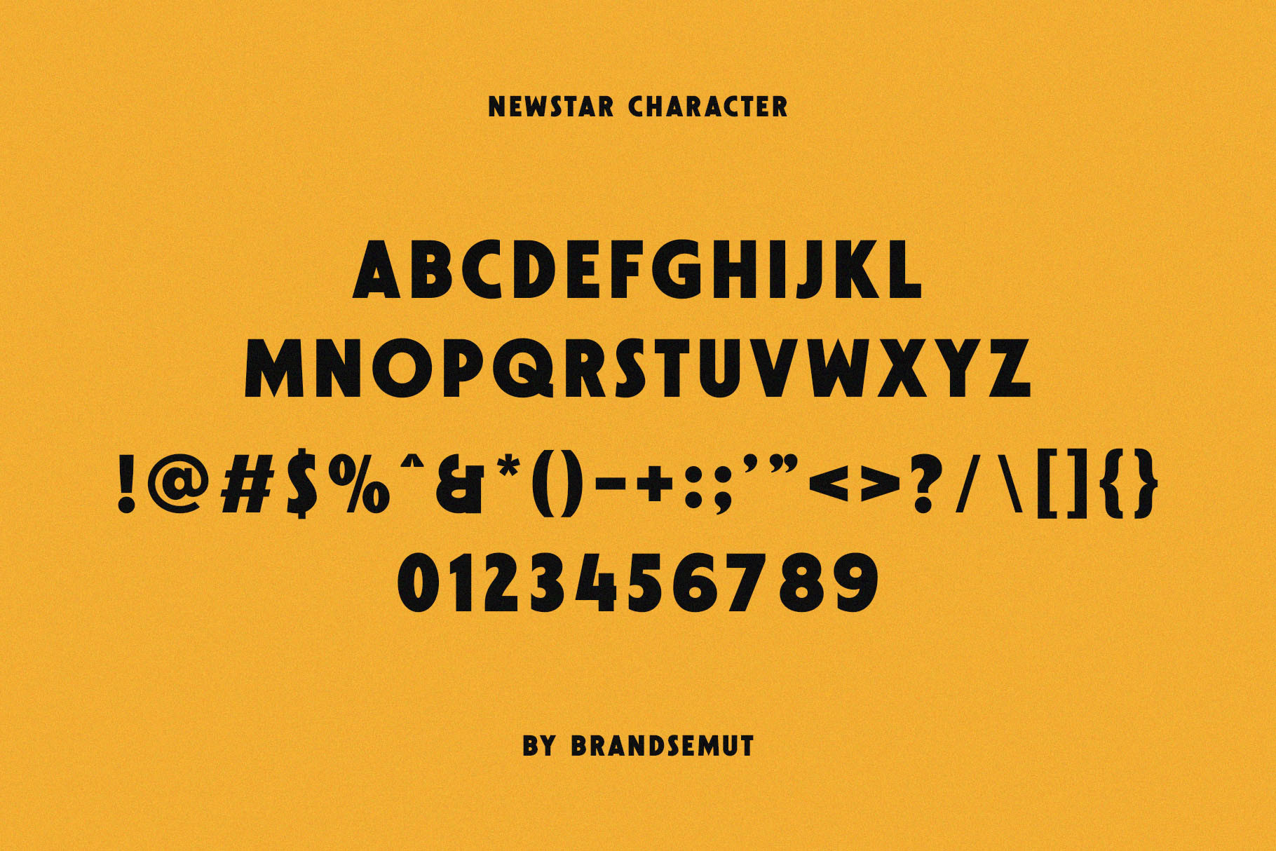 Newstar Sans Serif Font 3