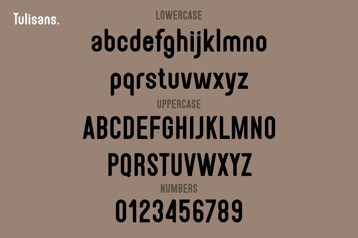 Tulisans Sans Serif Font 3