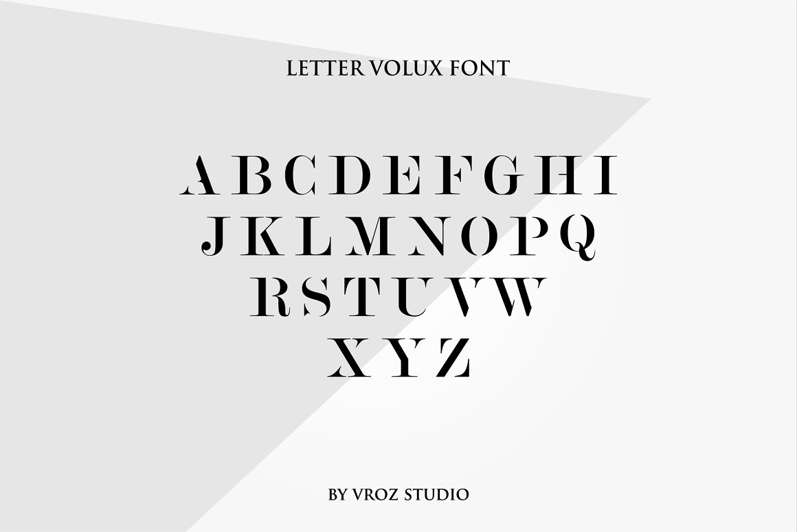 Volux Font-3