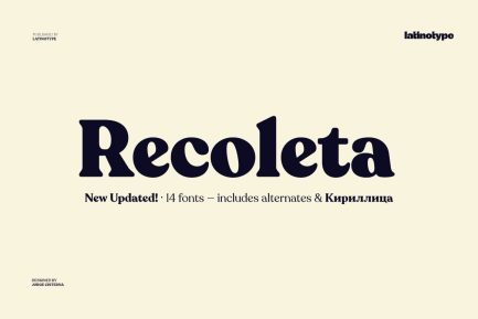 Recoleta Font Family