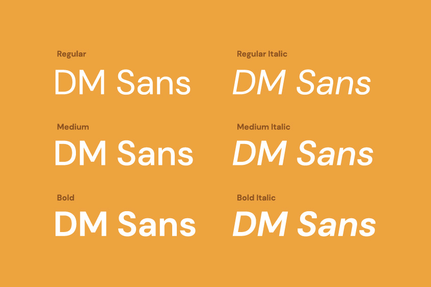 DM Sans Font Family-2