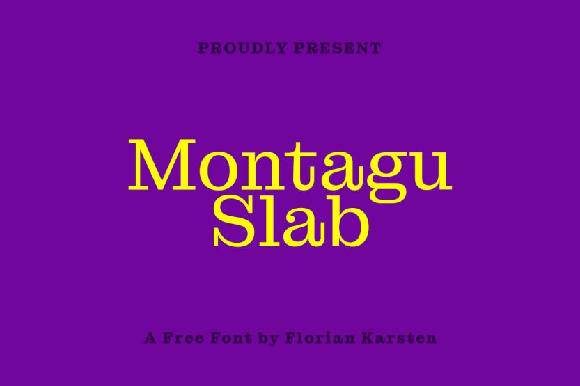 Montagu Slab Font Family