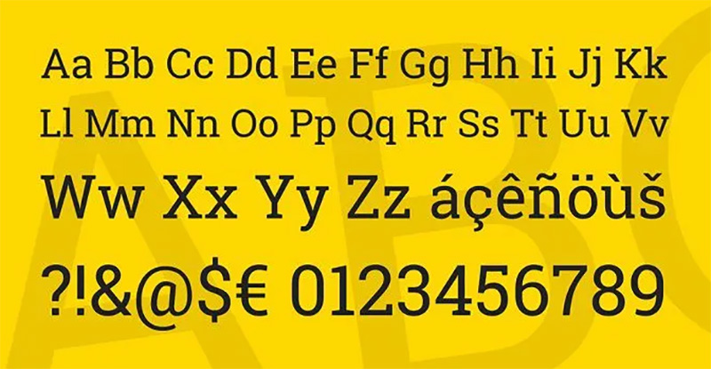 Roboto Slab Font Family-3