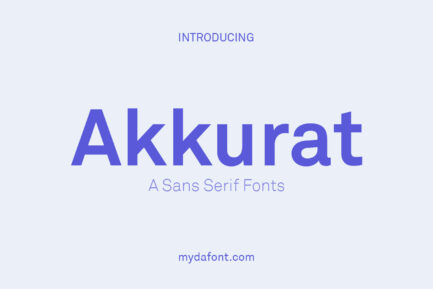 Akkurat Font Family