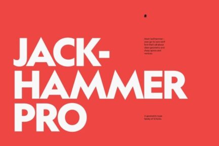 Jackhammer Pro Font Family