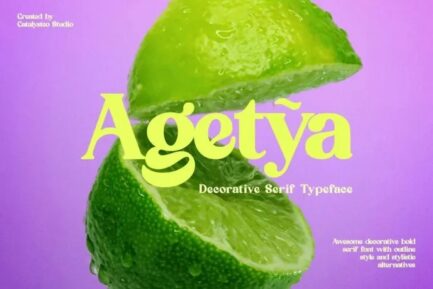 Agetya Font