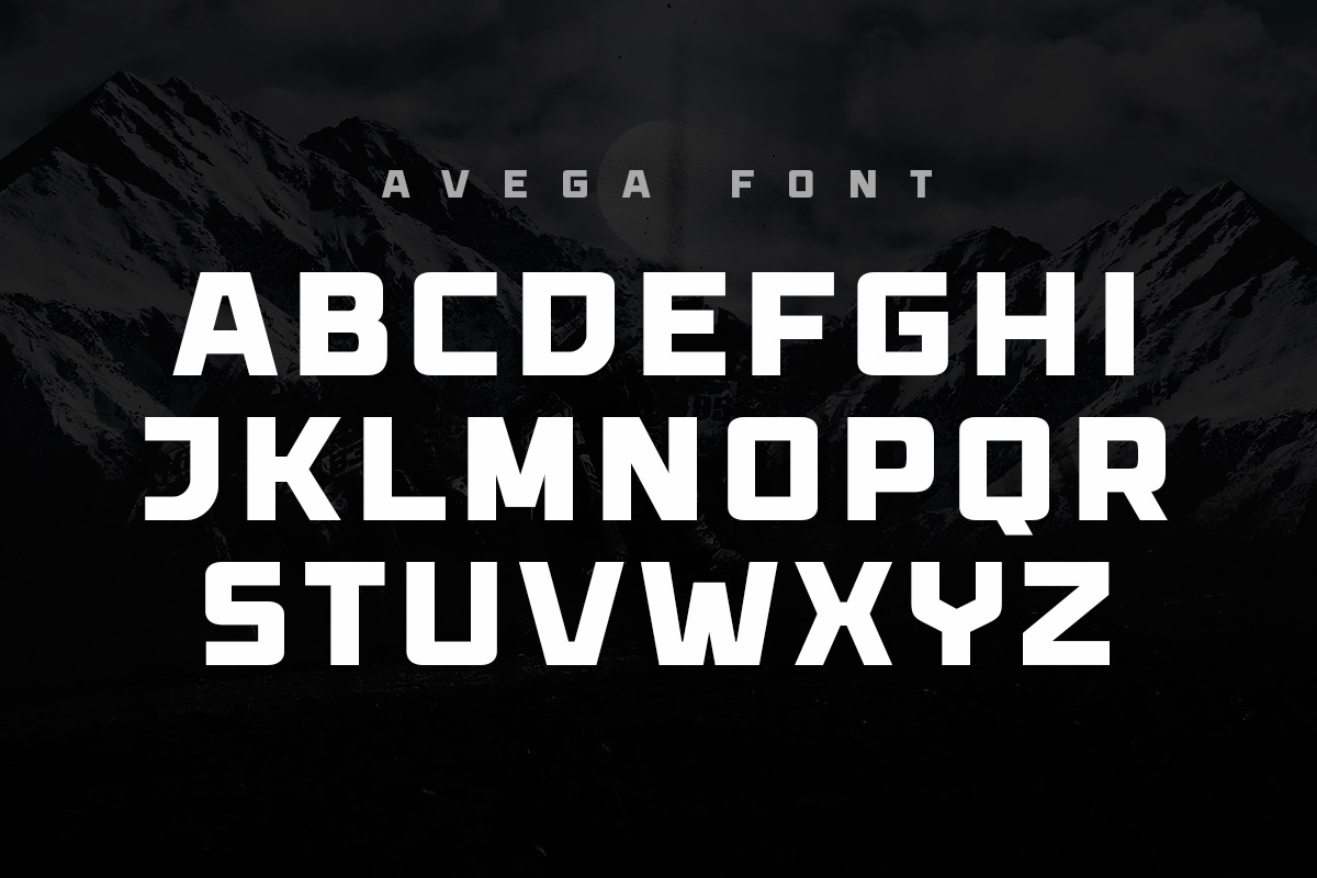 Avega Font-2